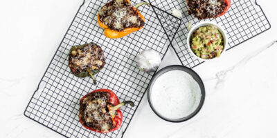 Papryka Faszerowana Wołowiną I Komosą Ryżową