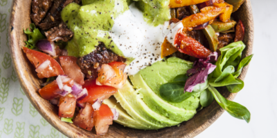 Fajita Bowl - Sałatka z Wołowiną