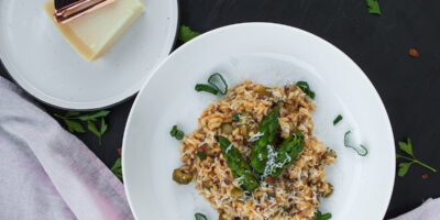 Przepis-na-Risotto ze szparagami i papryką wędzoną