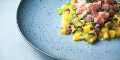 Ceviche z Łososia z Salsą z Mango i Awokado - Szybki Przepis