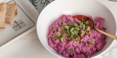 przepis na świąteczną sałatkę śledziową