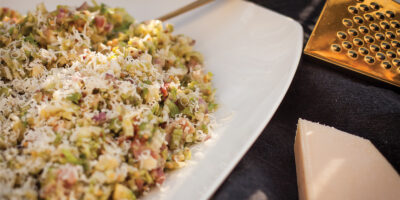 sałatka z brukselką