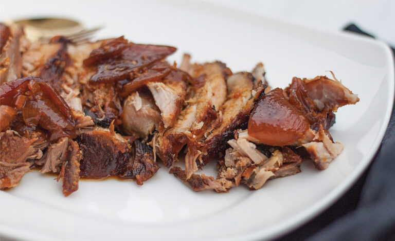 szarpana wieprzowina w stylu azjatyckim