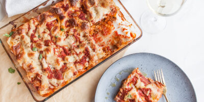 cannelloni czyli faszerowany makaron z miesem mielonym