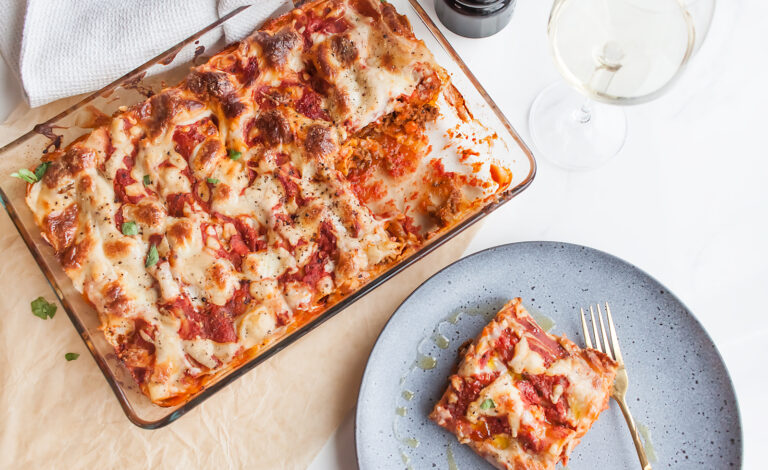 cannelloni czyli faszerowany makaron z miesem mielonym