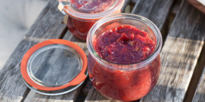 przepis na domową konfiturę z żurawiny z pomarańczą