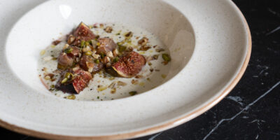 figi pieczone w sosie z gorgonzoli i mascarpone