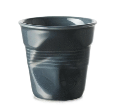 Porcelanowy grafitowy kubek Revol