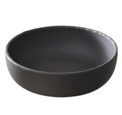 DUŻA CZARNA MISA BASALT REVOL
