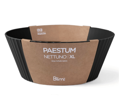 duża czarna lekka misa blim