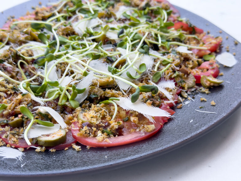 wege carpaccio z pomidorów