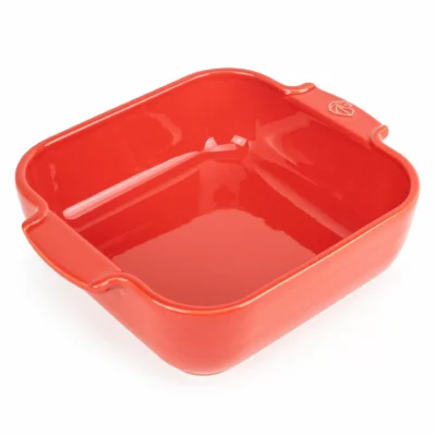 KWADRATOWE NACZYNIE DO ZAPIEKANIA PEUGEOT CZERWONE 21cm