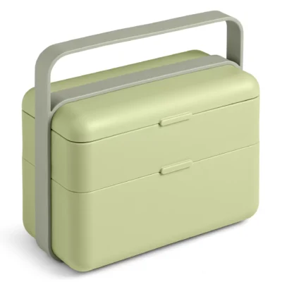 DUŻE ZIELONE PUDEŁKO ŚNIADANIOWE BLIM BAULETTO LUNCHBOX