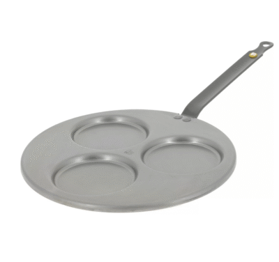 patelnia ze stali węglowej do jajek sadzonych de buyer