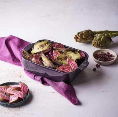 naczynie ceramiczne do zapiekania peugeot bakłażan