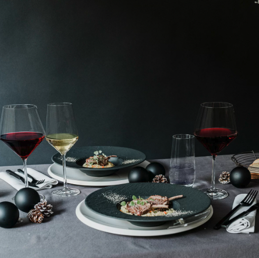 eleganckie kryształowe szklanki zwiesel glass