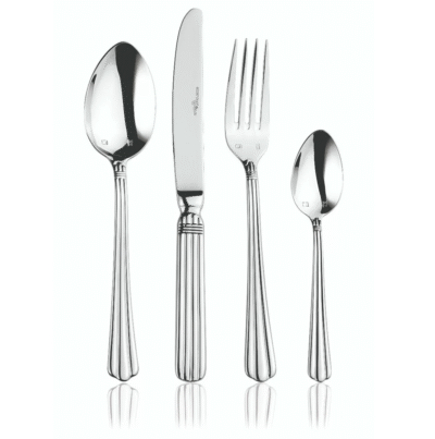 BYBLOS ETERNUM ZESTAW ELEGANCKICH SREBRNYCH SZTUĆCY