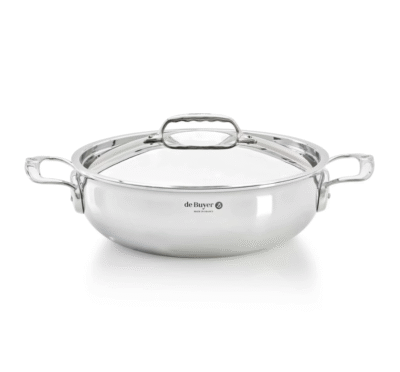 garnek do duszenia affinity stalowy pokrywka