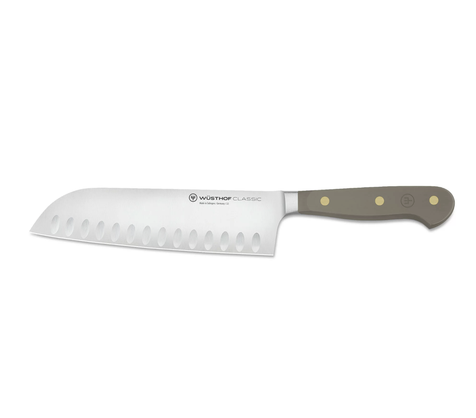WÜSTHOF NÓŻ SANTOKU CLASSIC SZARY