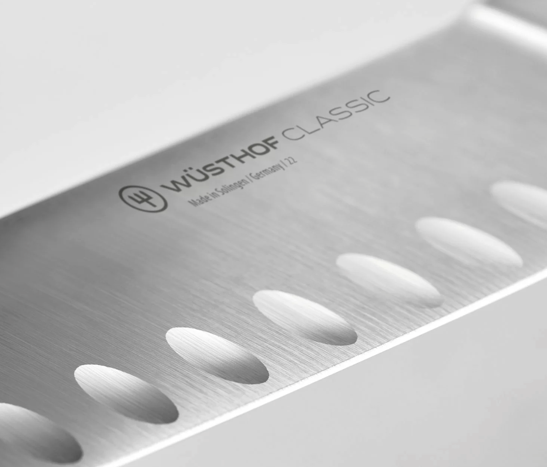 WÜSTHOF NÓŻ SANTOKU CLASSIC SZARY - obrazek 8